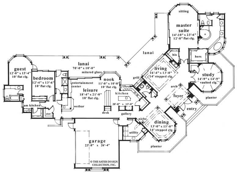 castlepines trace- main floor plan -#6640