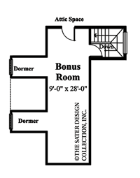 Broadmoor Walk- Upper Level Floor Plan -#6641