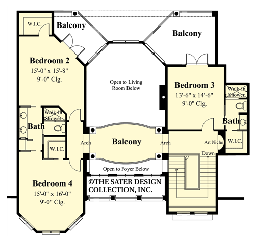 hillcrest ridge upper level floor plan -#6651