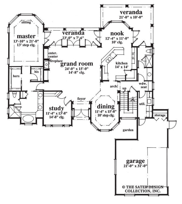Elk River Lane-Main Floor Plan-Plan #6652