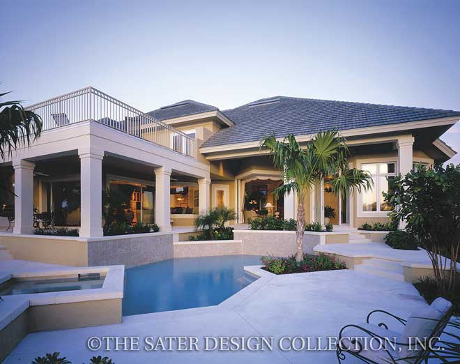 Wentworth Trail-Rear Elevation-Plan #6653