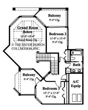 sunningdale cove-upper level floor plan-#6660