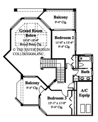 Sunningdale Cove-Upper Level Floor Plan-#6660