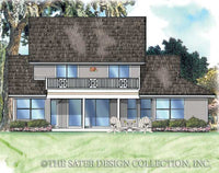 Canterbury Trail-Rear Elevation-Plan #6662