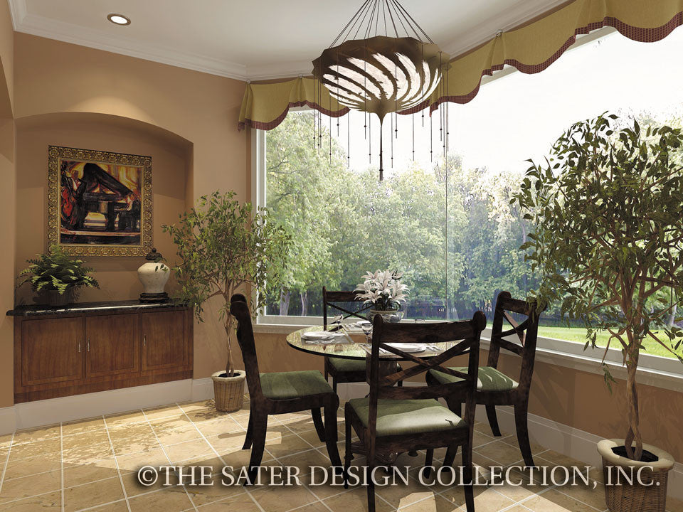 Governors Club Way-Breakfast Nook-Plan #6674