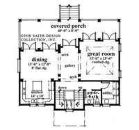 Saddle River-Main Level Floor Plan-#6681