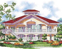 Southhampton Bay-Rear Elevation-Plan #6684