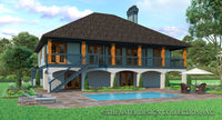 Tuckertown Way-Rear Elevation-Plan #6692