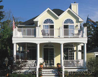 Duvall Street-Rear Elevation-Plan #6701