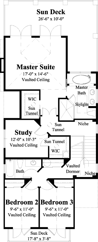 duvall street-upper level floor plan-#6701