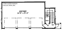 Three Car Garage Floor Plan-Plan #6704