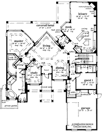 Reynolds Plantation Drive Home-Main Level Floor Plan-#6722