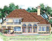 Whitemarsh Valley Way-Rear Elevation-Plan #6723