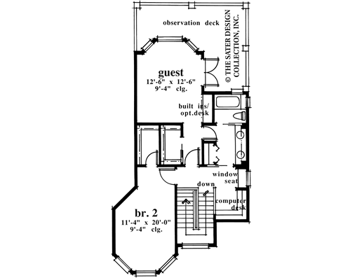 old mill circle-upper floor plan-plan #6724