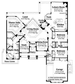 House Plan Palm Harbor | Sater Design Collection