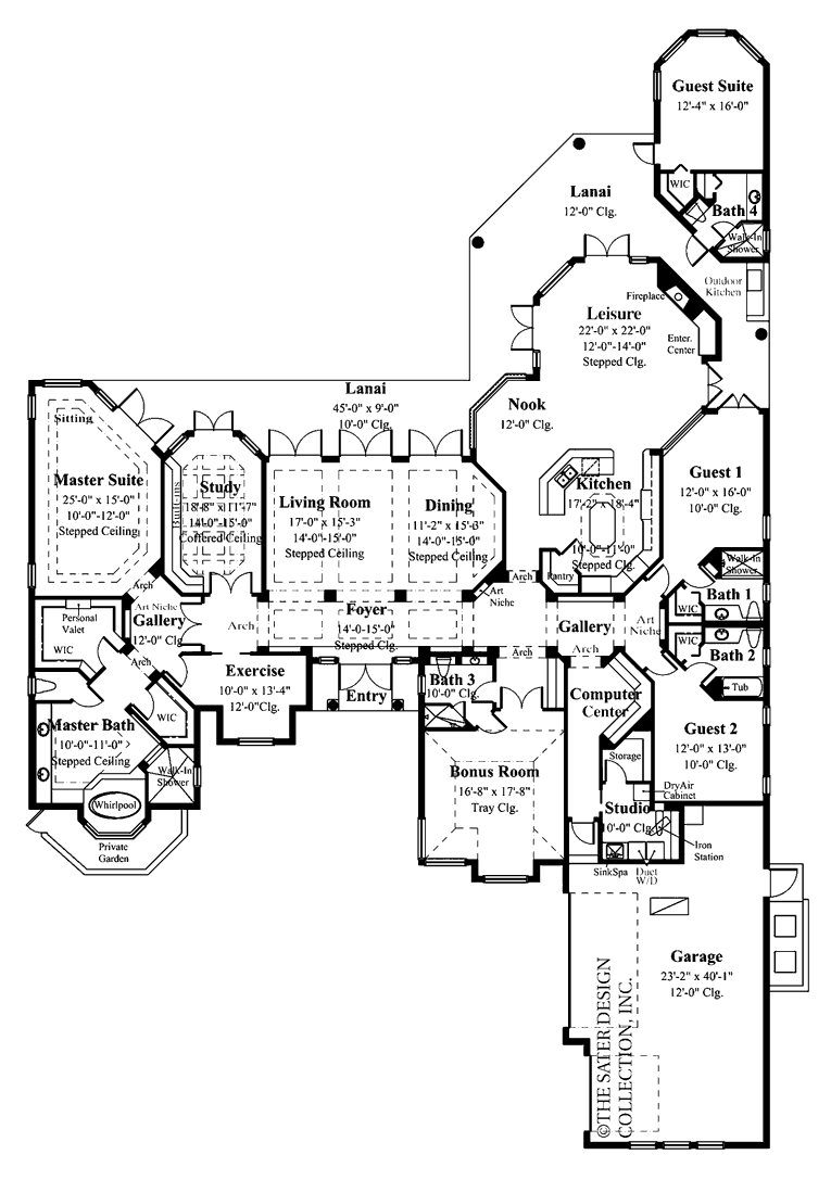 plantation pine road-main level floor plan-#6735