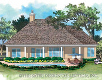 Westdale Court-Rear Elevation-Plan #6744