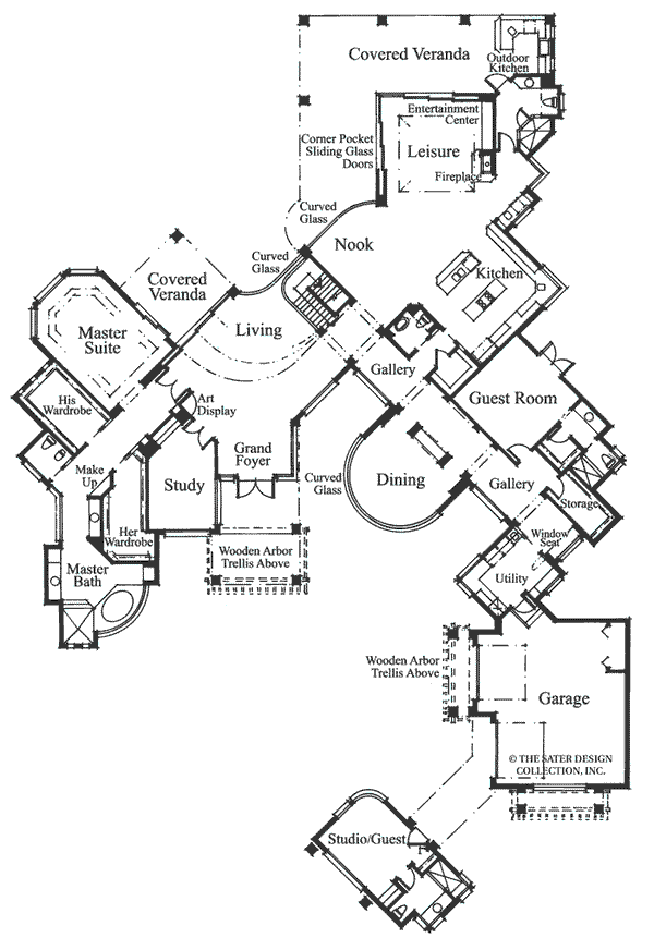 Grayhawk Trail-Main Level Floor Plan-#6748