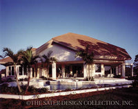 La Coruna-Rear Elevation-Plan #6752