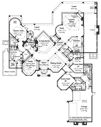 Autumn Woods- Main Level Floor Plan -Plan# 6753
