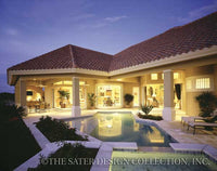 Autumn Woods-Rear Elevation-Plan#6753