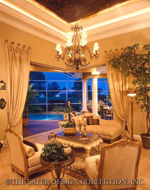 Kinsey- Living Room View -Plan #6756