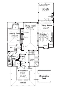Sierra Vista-Main Level Floor Plan-Plan 6757
