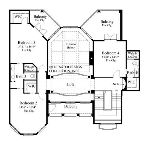 flagstone ridge-upper level floor plan-#6765