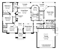 St. Thomas Floor Plan-Plan #6770