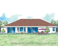 Laibrook-Rear Elevation-Plan #6773