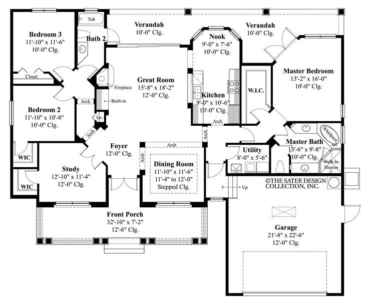 maywood-main level floor plan-#6776