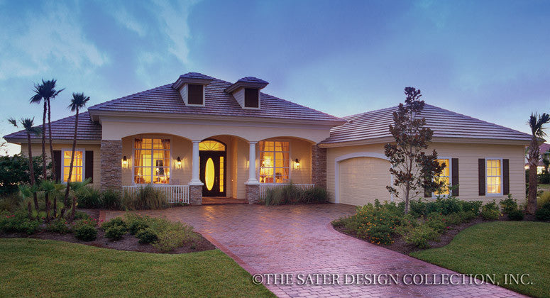 Hammock Grove-Front Elevation-Plan #6780