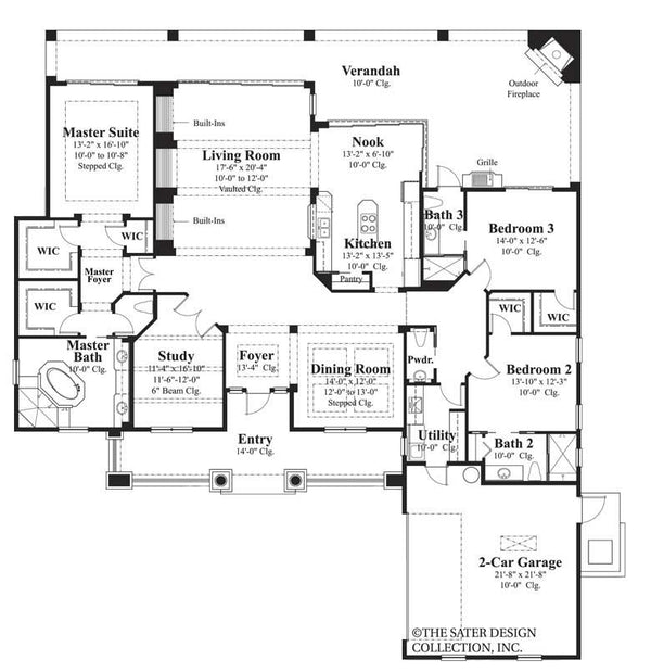 Hammock Grove Floor Plan -Plan #6780