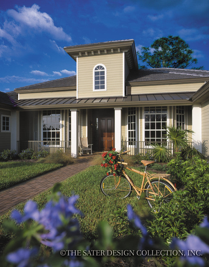 Rosemary Bay-Front Elevation-Plan #6781