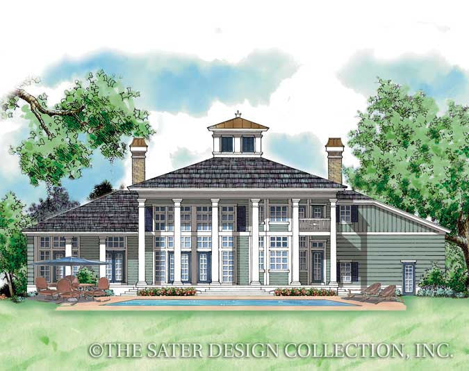 Anna Belle-Rear Elevation-Plan #6782