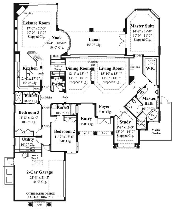 rosario home-main level floor plan-#6784