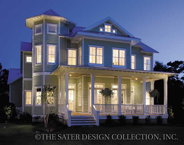 Megans Bay-Rear Elevation-Plan #6796