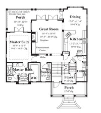 Nicholas Park-Main Level Floor Plan-Plan #6804