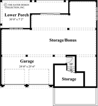 Nicholas Park-Lower Level Floor Plan-Plan #6804