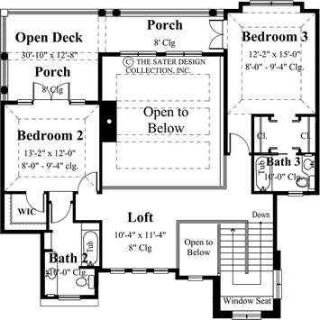 nicholas park-upper level floor plan-plan #6804