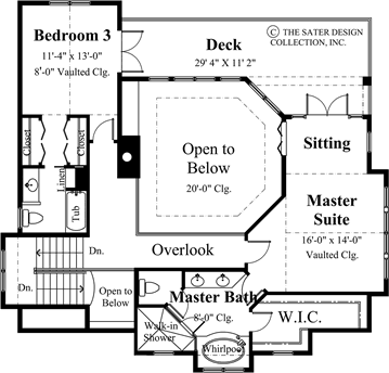 riveria dei fiori-upper level floor plan-#6809