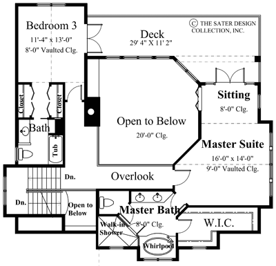 lake tahoe-upper level floor plan-#6811