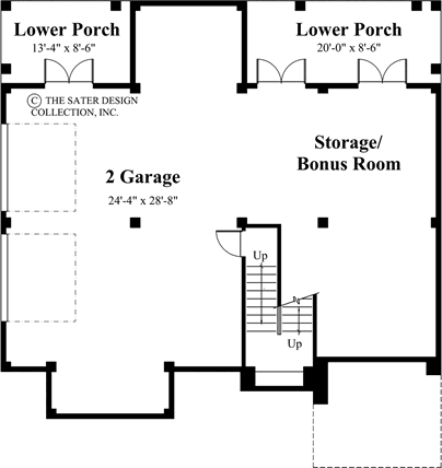 Chelsea Passage-Lower Level Floor Plan-#6812