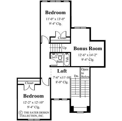 Chelsea Passage-Upper Level Floor Plan-#6812