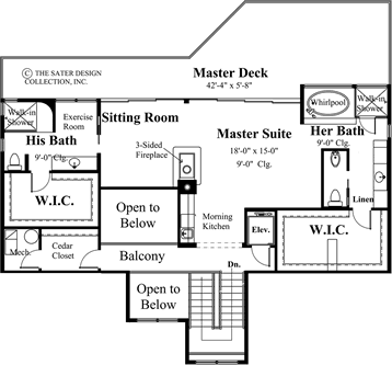 savona cove-upper level floor plan-#6816