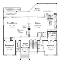 Laurel Ridge-Main Level Floor Plan-#6817