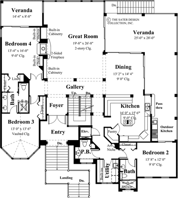 hyatt park - main level floor plan -#6818