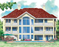 Jupiter Bay-Rear Elevation-Plan #6821