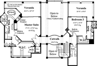 Jupiter Bay-Upper Level Floor Plan-#6821