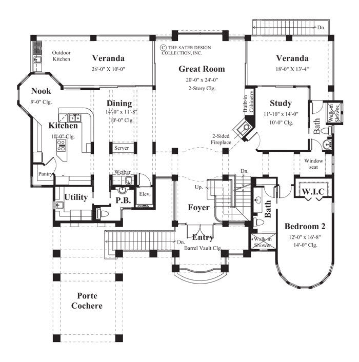 saint croix-main level floor plan #6822